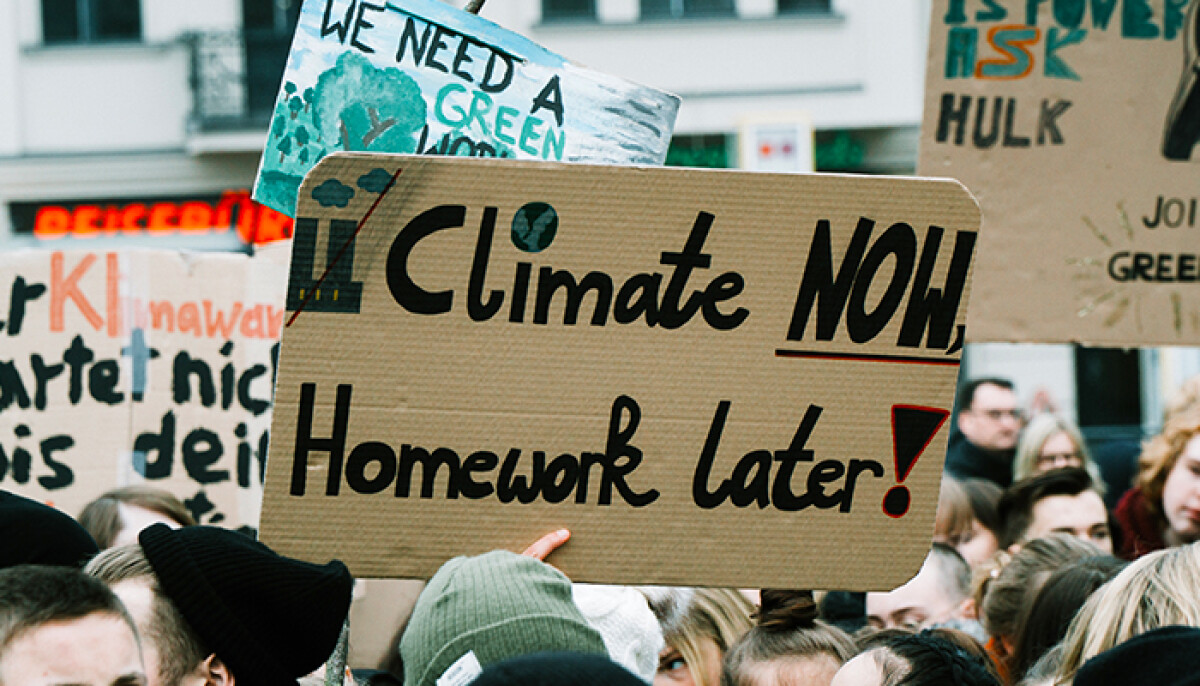 Strike 4 Change Climate Protest - Renewable Energy NZ