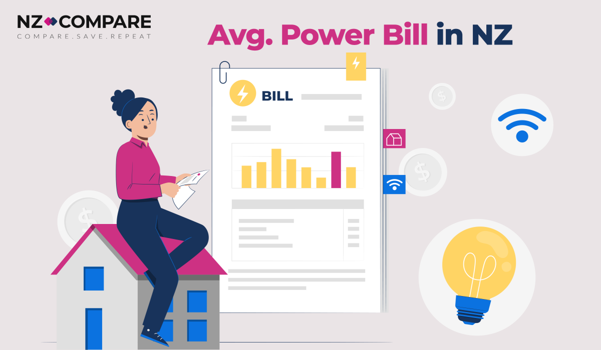 Average Power Bill in New Zealand 2024 with Power Compare