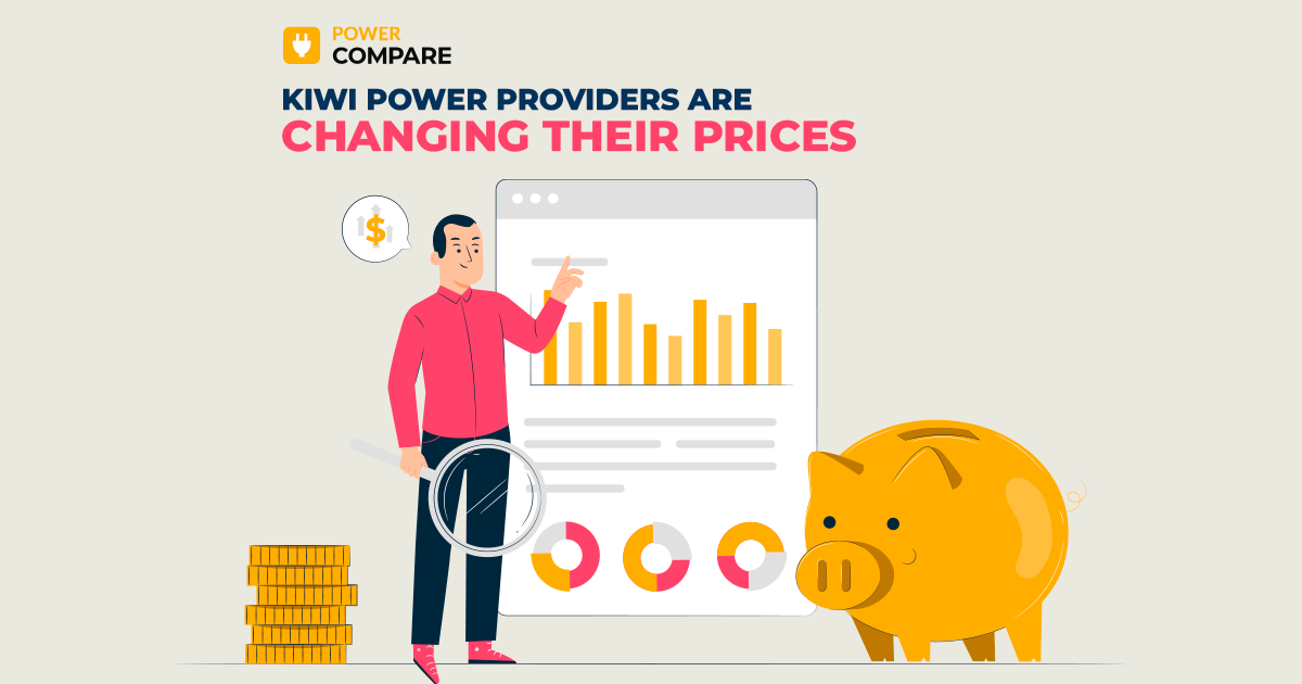 Kiwi Power Providers Are Changing Their Prices with NZ Compare