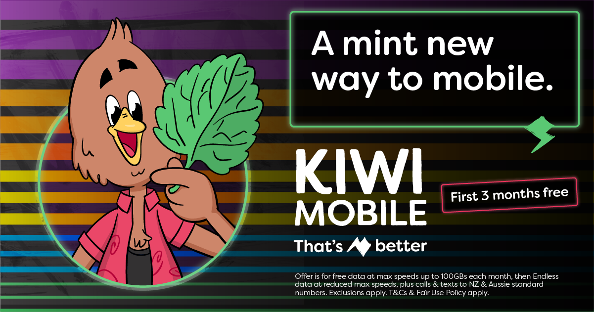 Kiwi Mobile - Mobile phone plans from Electric Kiwi