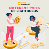 Different Types of Lightbulbs with Power Compare Different Types of Lightbulbs with Power Compare
