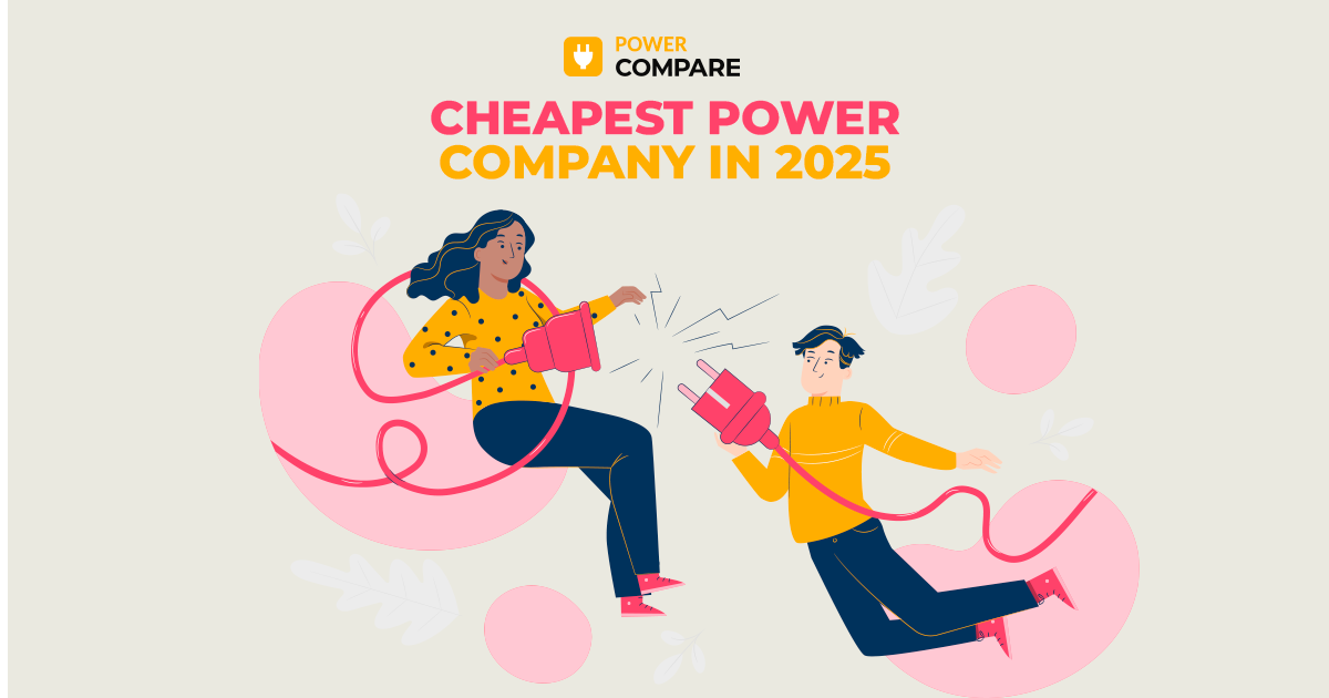 Cheapest Power Company in 2025 with Power Compare