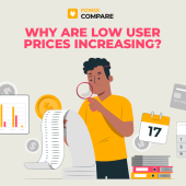 Why are Low User Prices Increasing? With Power Compare