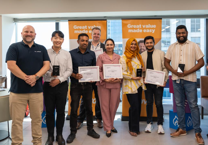 NZ Compare CEO Gavin Male and the Nova Energy Team