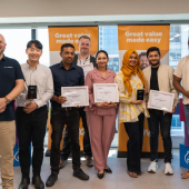 NZ Compare CEO Gavin Male and the Nova Energy Team